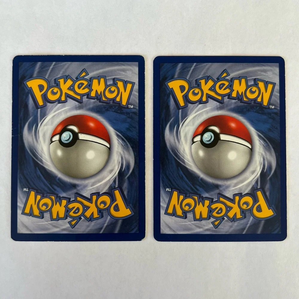 Vintage Pokemon Geodude & Graveler Fossil Set Playing Card